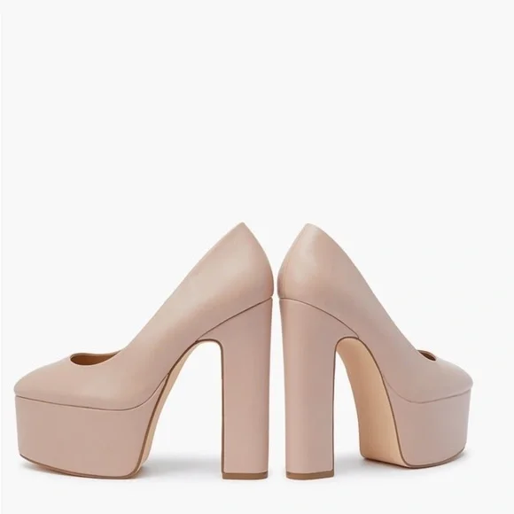 SHOE DAZZLE Women’s Perry Extreme Ankle Platform Pump Chunky Heels Shoes Size 9 - Picture 6 of 13